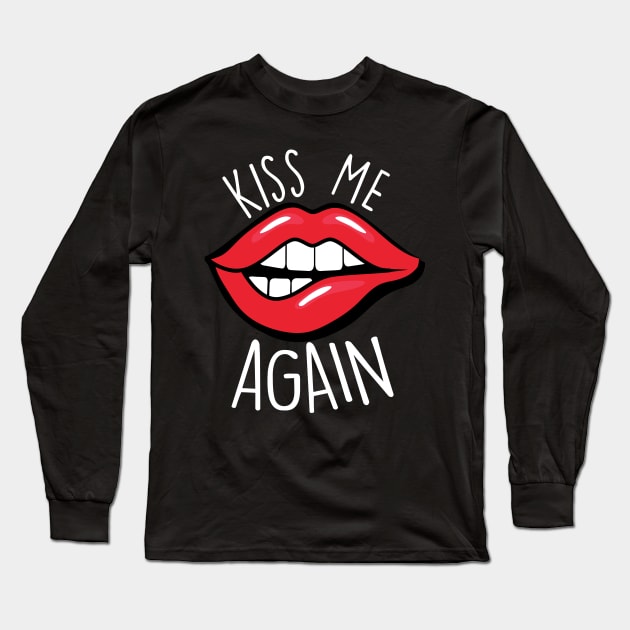 Kiss me again...Bl drama design Long Sleeve T-Shirt by Movielovermax